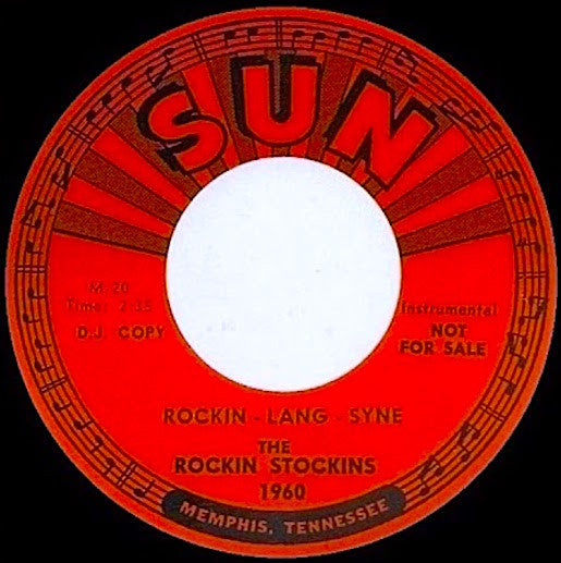 The Rockin' Stockin : Rockin' - Lang - Syne / Yuleville, U.S.A. (7", Single, Promo)