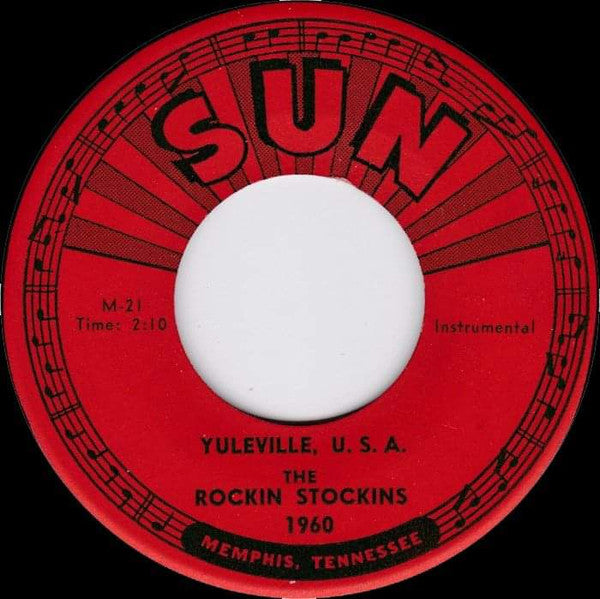The Rockin' Stockin : Rockin' - Lang - Syne / Yuleville, U.S.A. (7", Single, Promo)