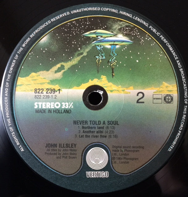 John Illsley : Never Told A Soul (LP, Album)