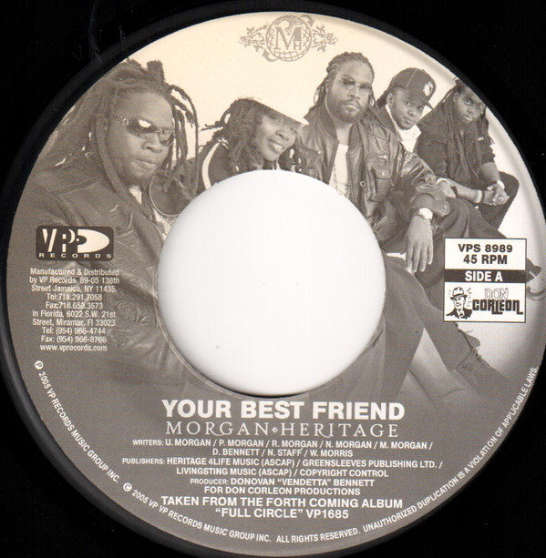 Morgan Heritage : Your Best Friend (7")