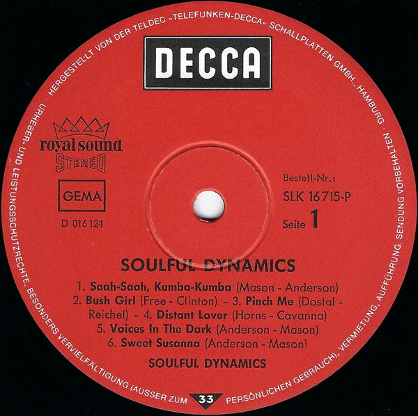 Soulful Dynamics : Soulful Dynamics (LP, Album)
