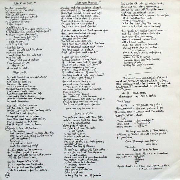 Peter Hammill : Patience (LP, Album)