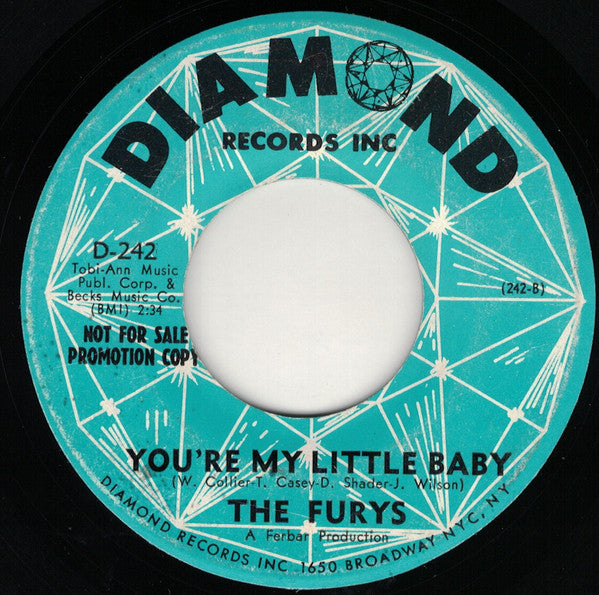 The Fury's : That's All Right, You're In Love (7", Single, Promo)