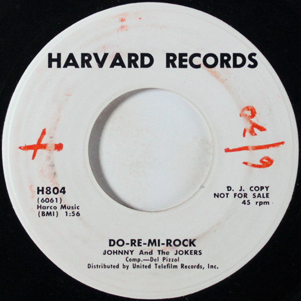 Johnny And The Jokers : Do-Re-Mi-Rock / Why Must It Be (7", Promo)