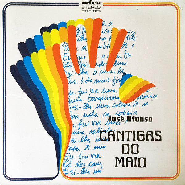 José Afonso : Cantigas Do Maio (LP, Album, Gat)