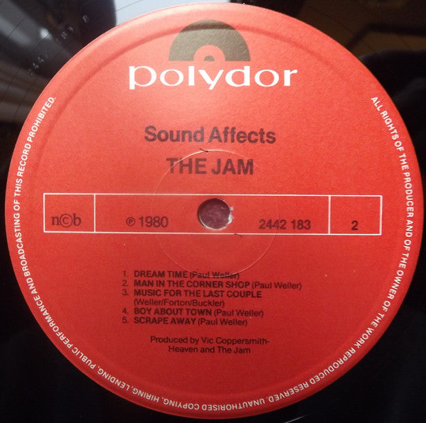 The Jam : Sound Affects (LP, Album)