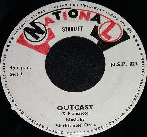 Starlift : Outcast  (7", Single)