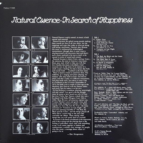 Natural Essence (2) : In Search Of Happiness (LP, Album, RE)