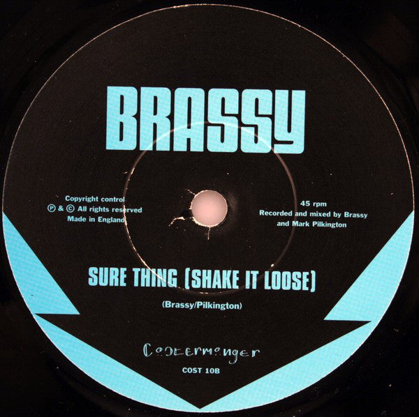Brassy : Sure Thing (7", Single)