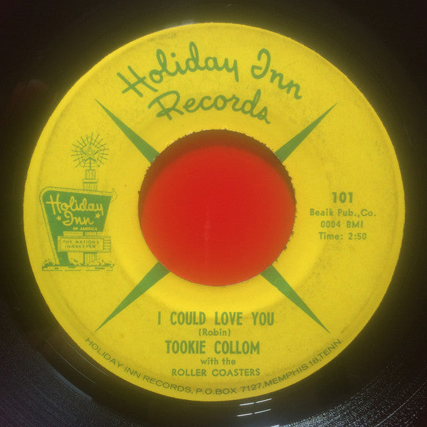 Tookie Collom With The Roller Coasters : You Torture Me / I Could Love You (7", Single)
