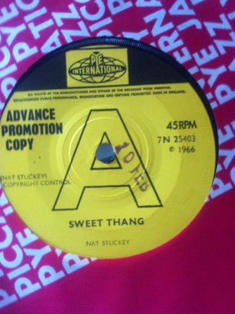 Nat Stuckey : Sweet Thang (7", Promo)