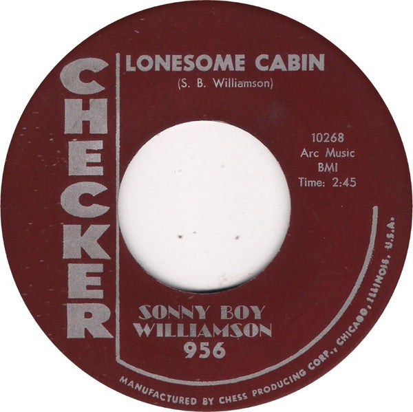 Sonny Boy Williamson (2) : Temperature 110 / Lonesome Cabin (7", Single)