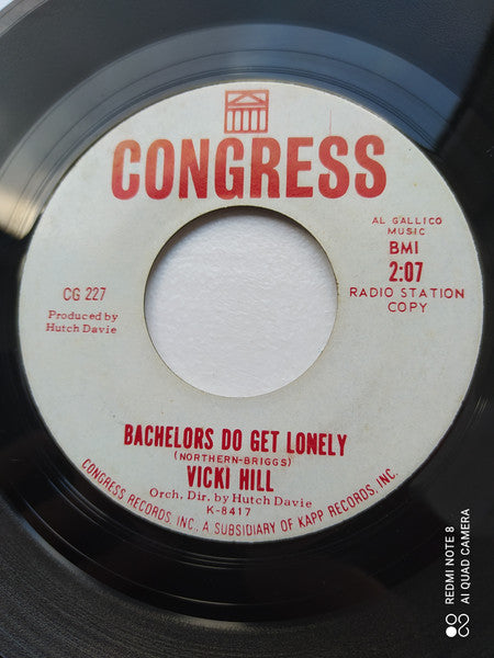 Vicki Hill (2) : Give Him Up (7", Promo)
