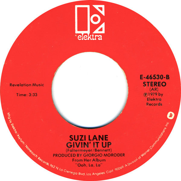 Suzi Lane : Harmony (7", Single)