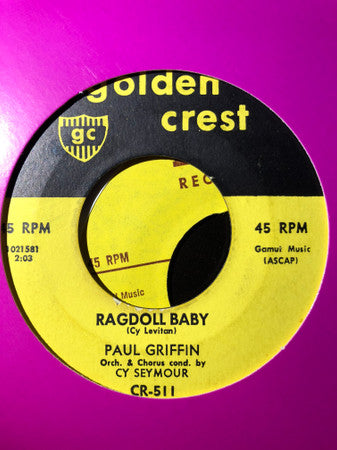 Paul Griffin : Ragdoll Baby / You Are The Rain (7")