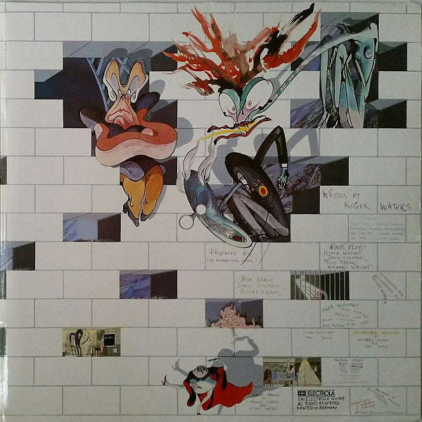 Pink Floyd : The Wall (2xLP, Album, Gat)