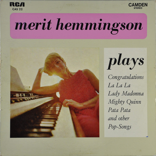 Merit Hemmingson : Plays (LP, Album)