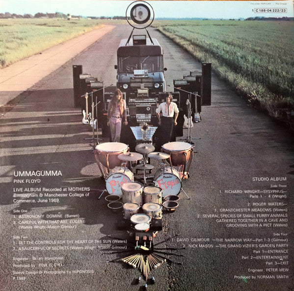 Pink Floyd : Ummagumma (2xLP, Album, RE, Two)
