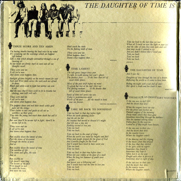 Colosseum : Daughter Of Time (LP, Album, Gat)