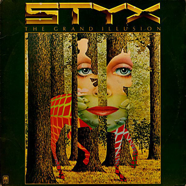 Styx : The Grand Illusion (LP, Album, Mon)