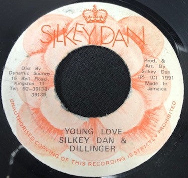 Silkey Dan, Dillinger : Young Love (7", Single)