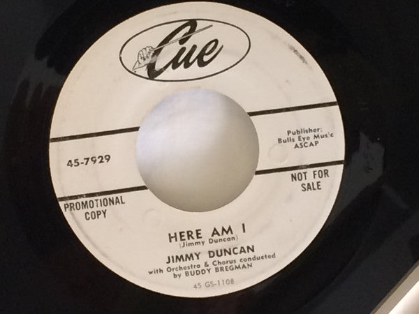 Jimmy Duncan (2) With The Buddy Bregman Orchestra : Sing Me No Sad Songs, Sam (7", Single, Promo)