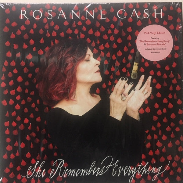 Rosanne Cash : She Remembers Everything (LP, Album, Pin)