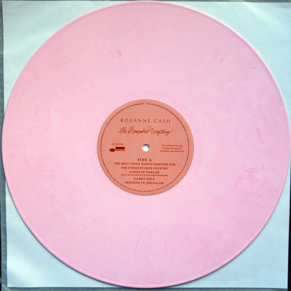 Rosanne Cash : She Remembers Everything (LP, Album, Pin)