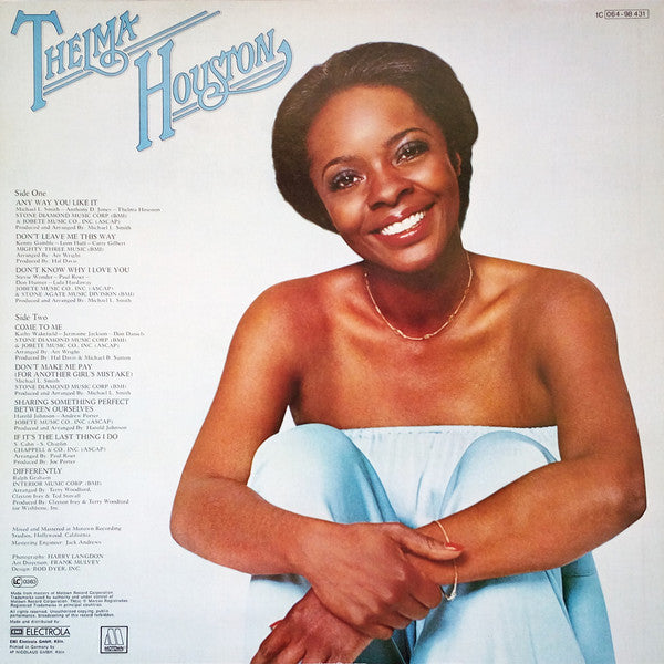 Thelma Houston : Any Way You Like It (LP, Album)