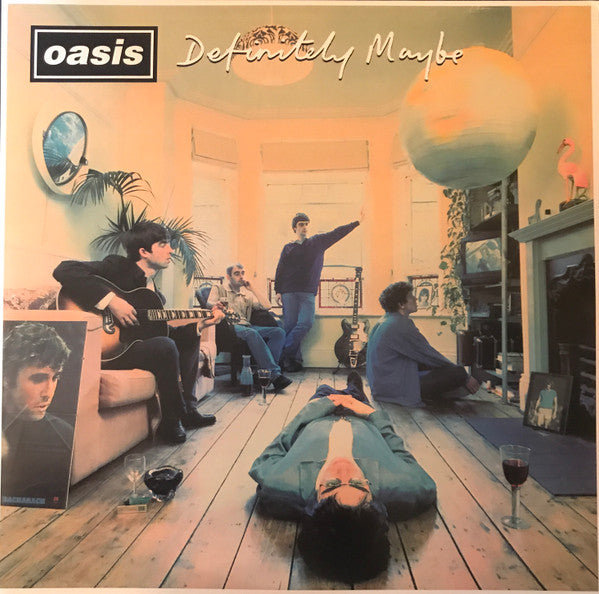Oasis (2) : Definitely Maybe (2xLP, Album, RE, RM, Hea)