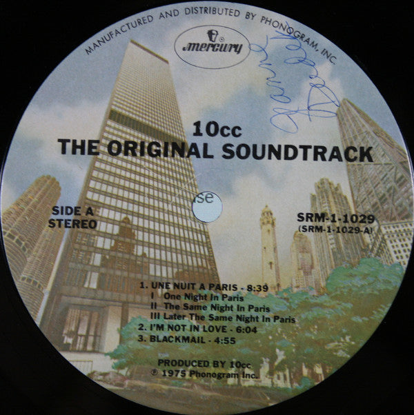 10cc : The Original Soundtrack (LP, Album, Ter)