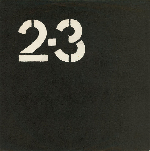 2.3 : All Time Low / Where To Now? (7", Single)