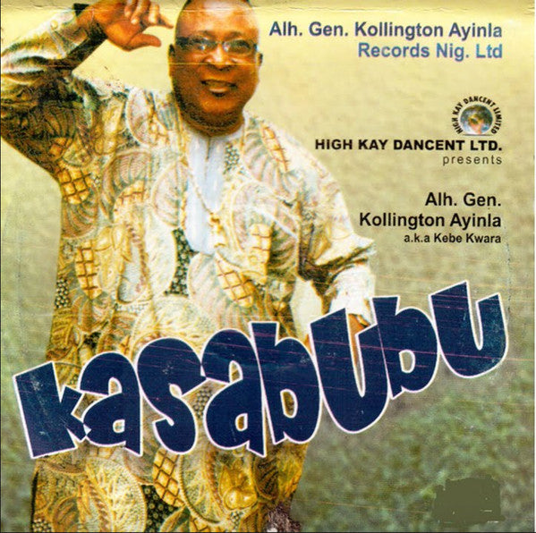 General Kollington Ayinla & His African Fuji Eaglets : Kasabubu (LP)