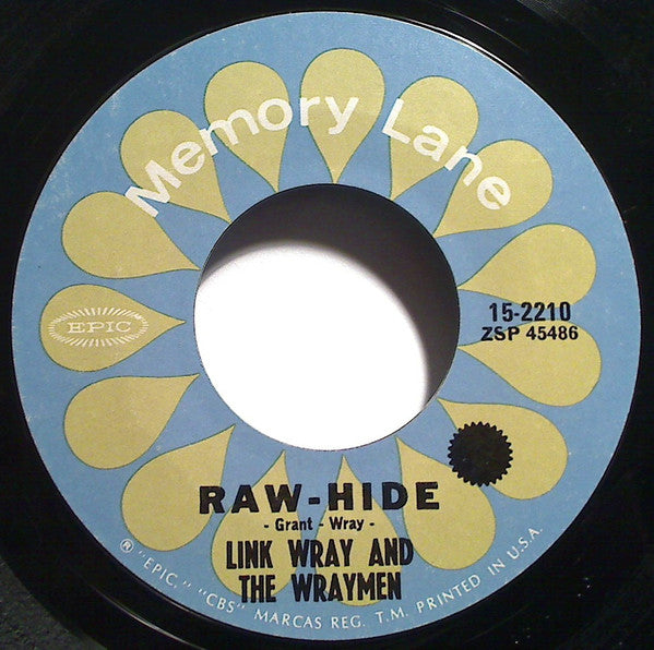 Link Wray And His Ray Men : Dixie-Doodle / Raw-Hide (7", Single, RE, Styrene)