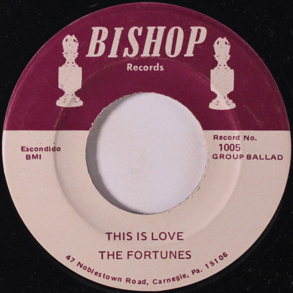 The Fortunes (4) : Lonely Teardrops / This Is Love (7", RE)