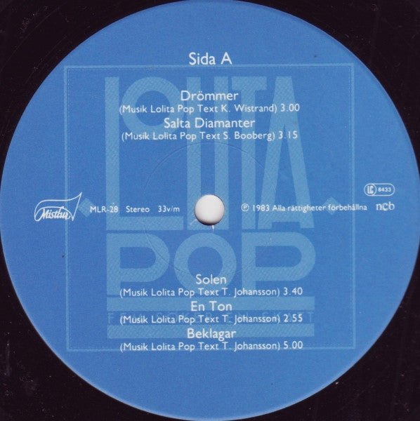 Lolita Pop : Fem Söker En Skatt (LP, Album)