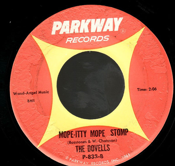 The Dovells : (Do The New) Continental / Mope-Itty Mope Stomp (7", Single)
