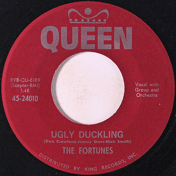 The Fortunes (18) : Ugly Duckling / Nothing Matters Anymore (7", Single)