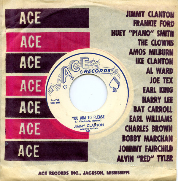 Jimmy Clanton And His Rockets : Just A Dream / You Aim To Please (7", Single)