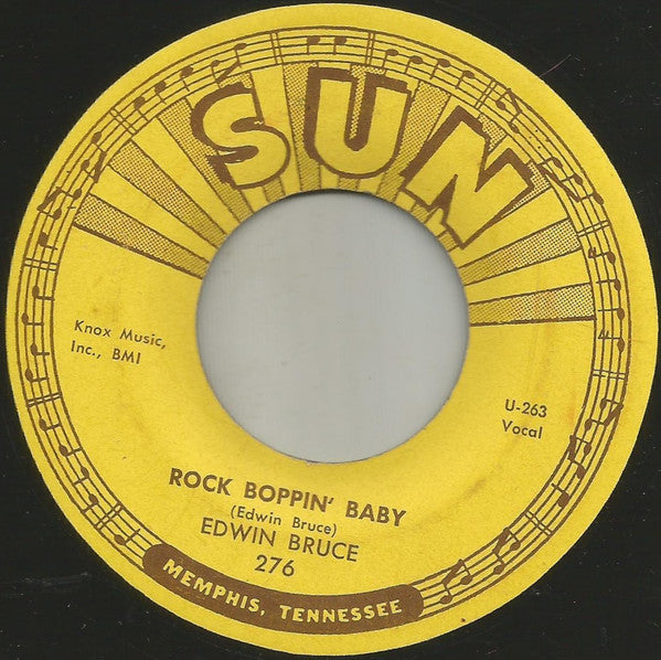 Ed Bruce : More Than Yesterday / Rock Boppin' Baby (7")