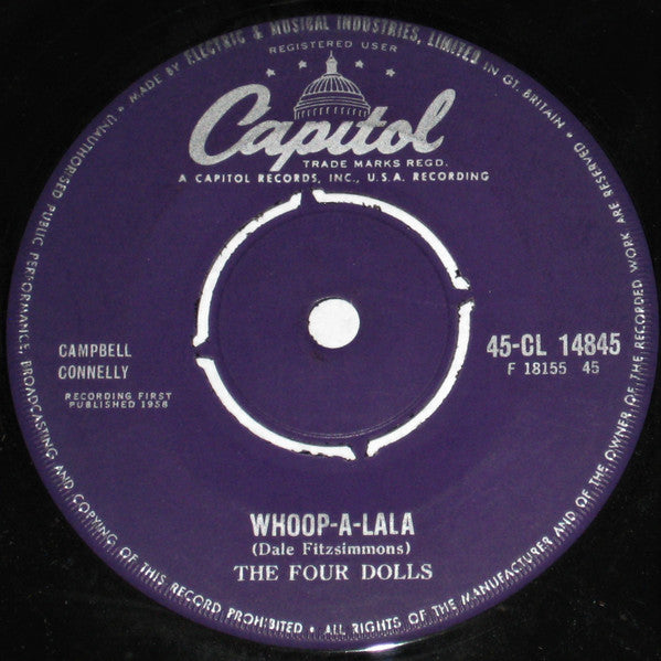 The Four Dolls : Whoop-A-Lala (7")