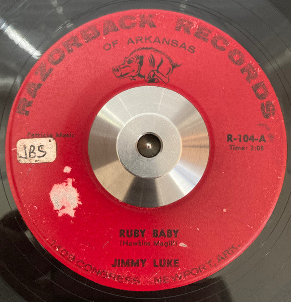 Jimmy Luke : Ruby Baby (7", Single)
