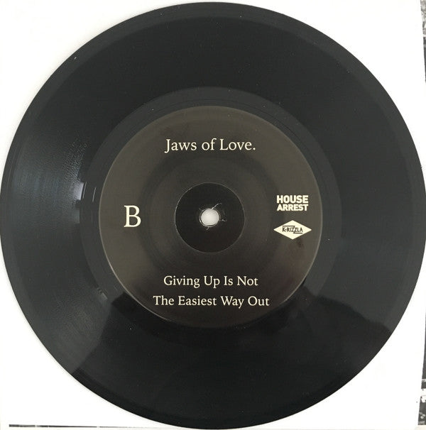 Jaws of Love. : Michael & Me /  Giving Up Is Not The Easiest Way Out (7", RSD, Ltd)
