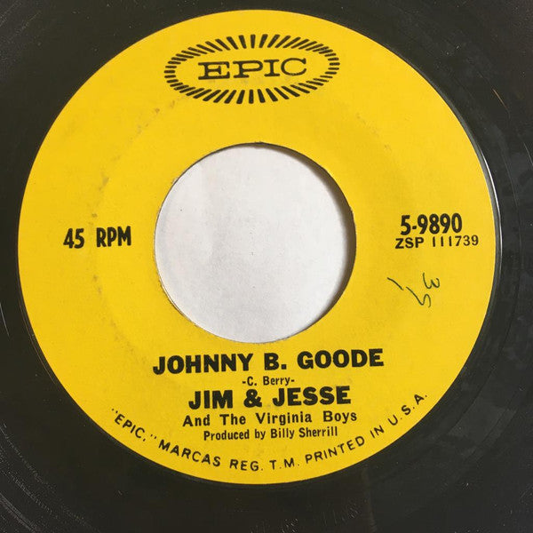 Jim & Jesse And The Virginia Boys : Johnny B. Goode (7")