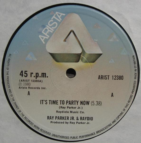 Raydio : It's Time To Party Now (12", Single)