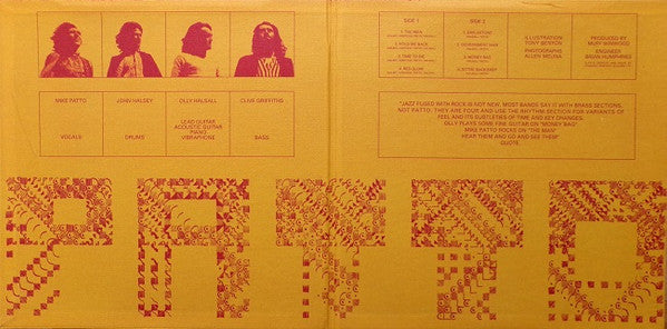 Patto (2) : Patto (LP, Album, RE)