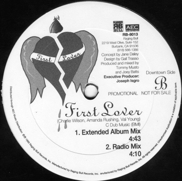 The Gap Band : First Lover (Special House Mixes) (12", Promo)