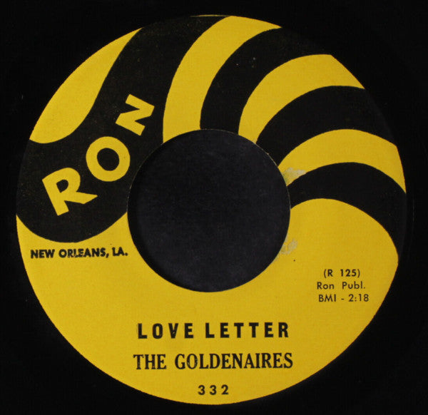 The Goldenaires (7) : Love Letter / Ding Bats (7", Single)
