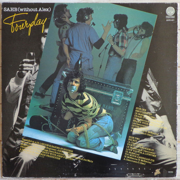 The Sensational Alex Harvey Band : Fourplay (LP, Album)