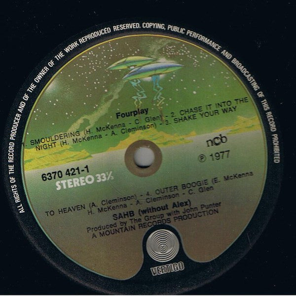 The Sensational Alex Harvey Band : Fourplay (LP, Album)